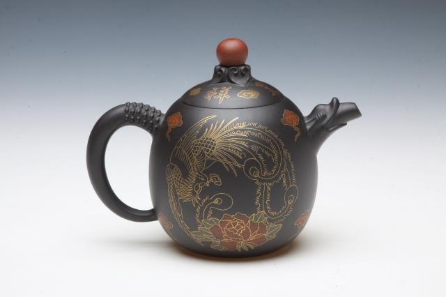陶藝 吳立軍《龍鳳呈祥壺》3.jpg